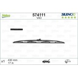 VALEO V43 430MM X1 SILENCIO CONVENCIONAL - 574111 - HONDA City 11/82-10/86