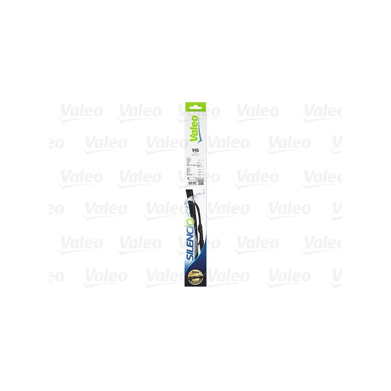 VALEO V45 450MM X1 SILENCIO CONVENCIONAL - 574112 - DACIA Duster 1 (fitting hook) 11/14-10/16