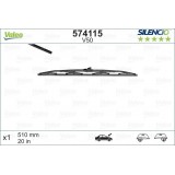 VALEO V50 510MM X1 SILENCIO CONVENCIONAL - 574115 - MITSUBISHI Lancer Hatchback 5 Doors 10/87-04/92