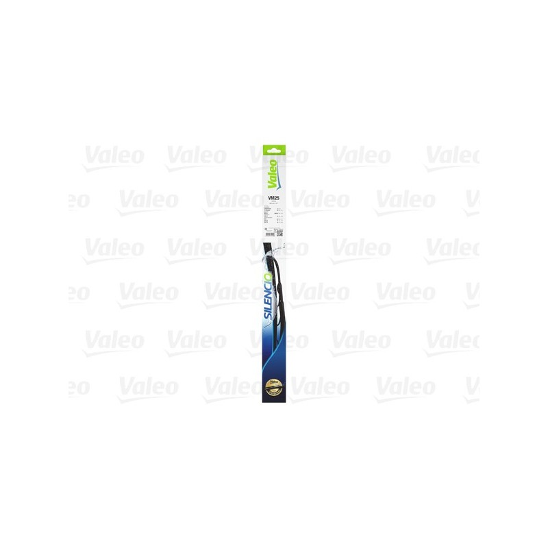 VALEO VM25 525MM X1 SILENCIO CONVENCIONAL - 574150 - OPEL Vivaro (Splitted rear doors) (fitting hook) 06/01-06/14