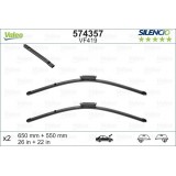 VALEO VF419 650-550MM X2 SILENCIO PLANA - 574357 - RENAULT ScÃ©nic 2 01/05-05/09