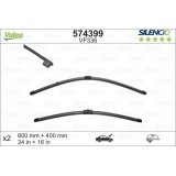 VALEO VF336 600-400MM X2 SILENCIO PLANA - 574399 - BMW 3-Series M3 (E92) CoupÃ© 09/07-09/09