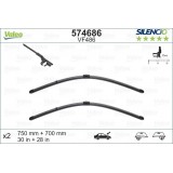 VALEO VF486 750-700MM X2 SILENCIO PLANA - 574686 - RENAULT Espace 4 10/02-03/15