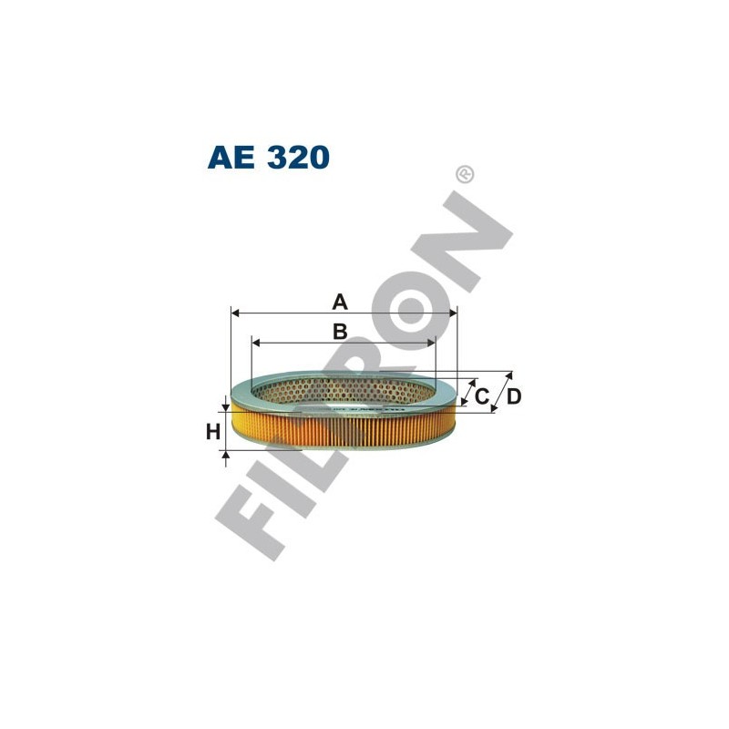 Filtro de Aire Filtron AE320 Honda Civic IV, Civic V