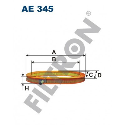 Filtro de Aire Filtron AE345 Mercedes 280