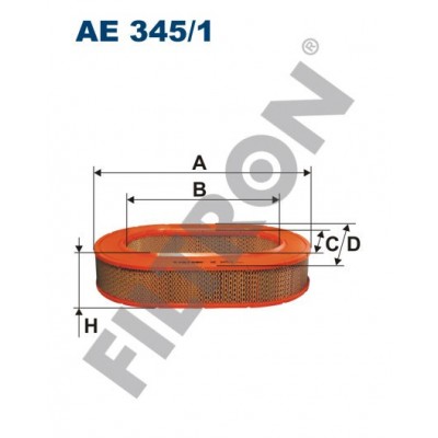 Filtro de Aire Filtron AE345/1 Mercedes 280