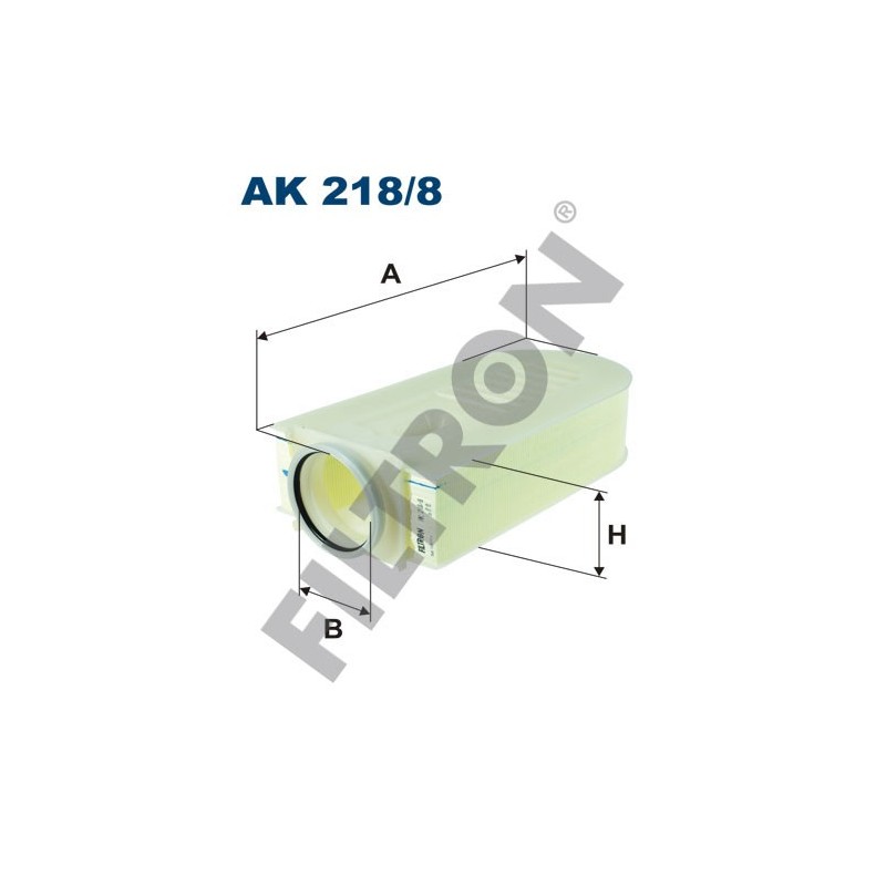 Filtro de Aire Filtron AK218/8 Mercedes C (W204), CLS (C218), E (C207), E (W212), GLK (X204)