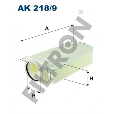 Filtro de Aire Filtron AK218/9 Mercedes C (W204), S (W221), SLK (R172), ML (W166)