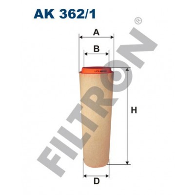 Filtro de Aire Filtron AK362/1 BMW Serie 3 (E46), Serie 3 (E90/E91/E92/E93), Serie 5 (E39), Serie 5 (E60/E61), Serie 7 (E38)