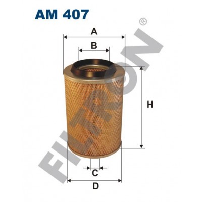 Filtro de Aire Filtron AM407 Mercedes MB (631)