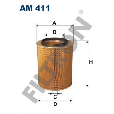 Filtro de Aire Filtron AM411