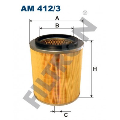 Filtro de Aire Filtron AM412/3 Kia K 2500, K 2700