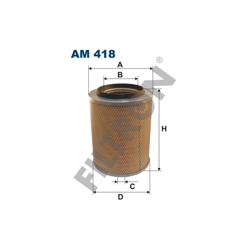 Filtro de Aire Filtron AM418 Mercedes 11T, 7T, 8T, 9T