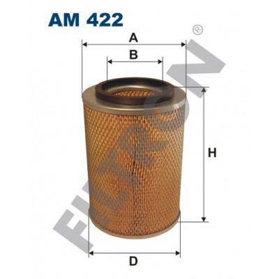 Filtro de Aire Filtron AM422 Atlas Copco XA, XAS, XASS, Bomag BW, Doppstadt Trac, Eicher 2000, 3000, Koenigstiger