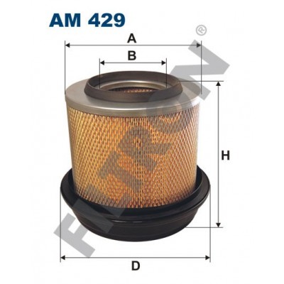 Filtro de Aire Filtron AM429 Mercedes 10T, 12T, 13T, 14T, 15T, 16T, 8T, 9T, Unimog