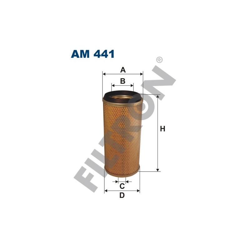 Filtro de Aire Filtron AM441 Daf 400, Leyland-Freight Rover/LDV 400 Convoy VH C35, Sherpa II (83-96), Landrover 110