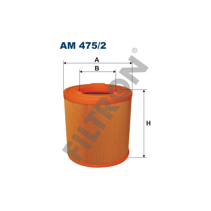 Filtro de Aire Filtron AM475/2 Nissan Atleon, Renault (RVI) Maxity, Nissan Cabstar III