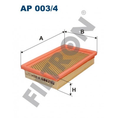 Filtro de Aire Filtron AP003/4 Chrysler Grand Voyager I, Voyager I (ES)