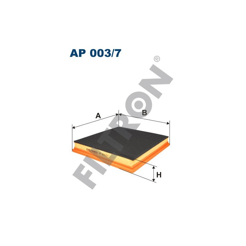 Filtro de Aire Filtron AP003/7 Infiniti Qx56, Jeep Grand Cherokee I, Grand Cherokee II, Nissan Pathfinder