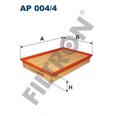 Filtro de Aire Filtron AP004/4 Audi A3 II (8P1/8PA), TT II (8J), Skoda Superb II, Volkswagen Eos, Golf V, Passat (36)/CC (357)