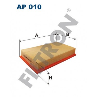Filtro de Aire Filtron AP010 Still R, Mercedes 190, 200, E (W/R/C/S124), Ssangyong Korando, Musso