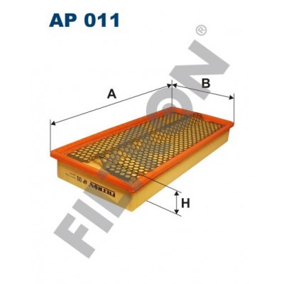 Filtro de Aire Filtron AP011 Daewoo (Chevrolet) Korando, Musso, Mercedes 190, 250, 300, Ssangyong Korando, Musso
