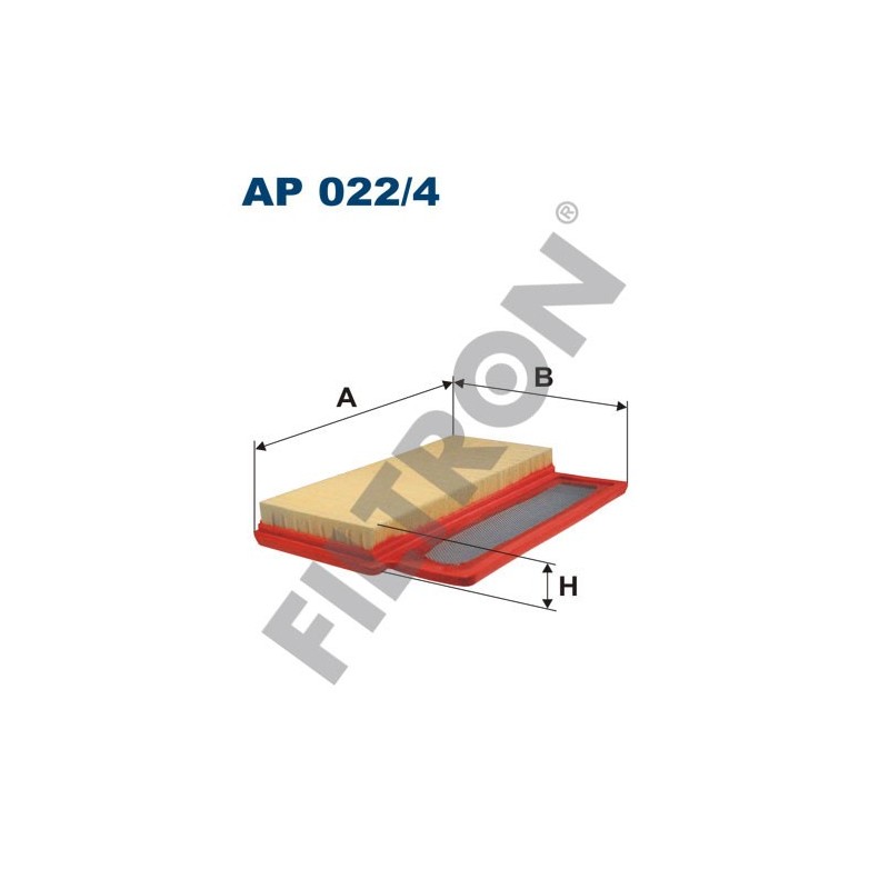 Filtro de Aire Filtron AP022/4 Fiat 500 II (New 500), Ford Ka II