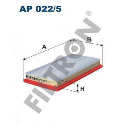 Filtro de Aire Filtron AP022/5 Afla Romeo Mito, Fiat 500 II, 500L, Panda III, Punto III, Lancia Ypsilon II