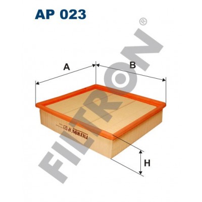 Filtro de Aire Filtron AP023 Metro-Cammell-Weymann Taxi Cab/Metrocab, Ford Tourneo, Transit (86), Transit (92)