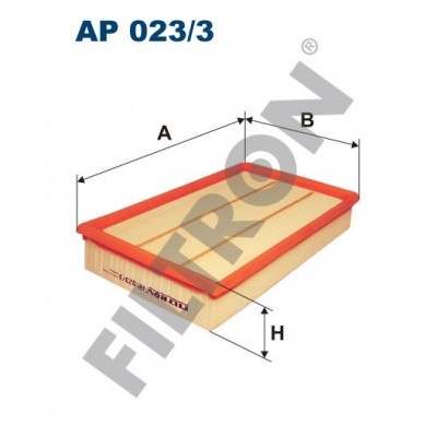 Filtro de Aire Filtron AP023/3 Ford Transit (00), Transit (07), LDV Limited Convoy 400 (VH C35)