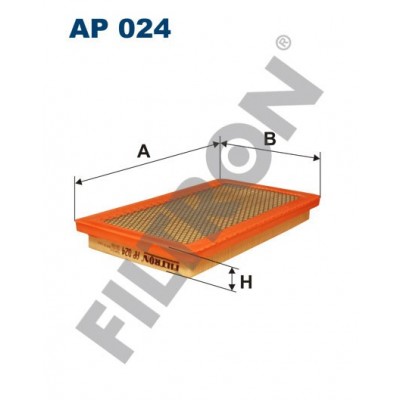 Filtro de Aire Filtron AP024 Alfa Romeo 145, 146, 33, Alfasud, Alfasud Sprint, Arna, Lancia Delta, Prisma