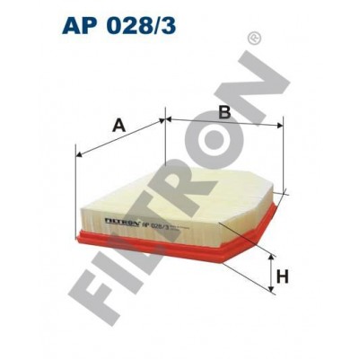 Filtro de Aire Filtron AP028/3 BMW Serie X3 (E83), Serie Z4 (E85/E86)