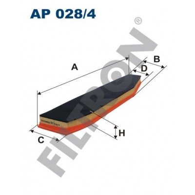 Filtro de Aire Filtron AP028/4 BMW Serie X3 (E83)