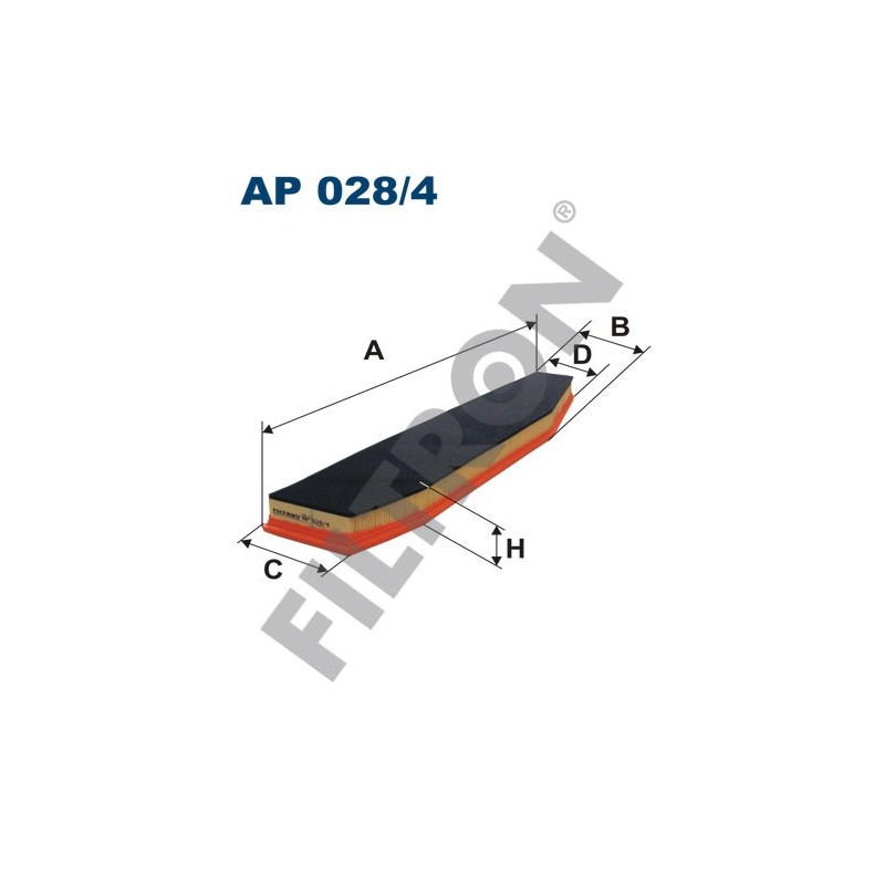 Filtro de Aire Filtron AP028/4 BMW Serie X3 (E83)