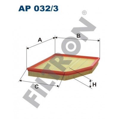 Filtro de Aire Filtron AP032/3 BMW Serie 5 (E60/E61), Serie 6 (E63/E64)