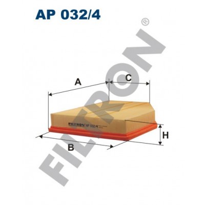 Filtro de Aire Filtron AP032/4 BMW Serie 5 (E60/E61), Serie 6 (E63/E64), Serie Z4 (E85/E86)