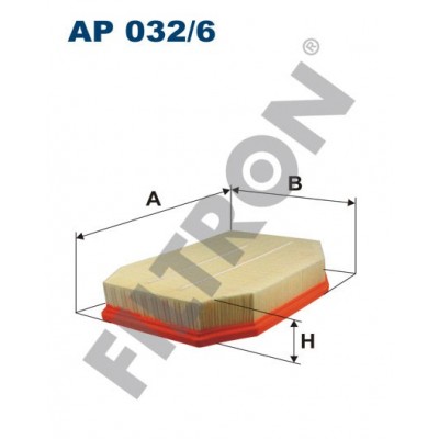 Filtro de Aire Filtron AP032/6 BMW Serie 5 (F10/F11/F18), Serie 7 (F01/F02)