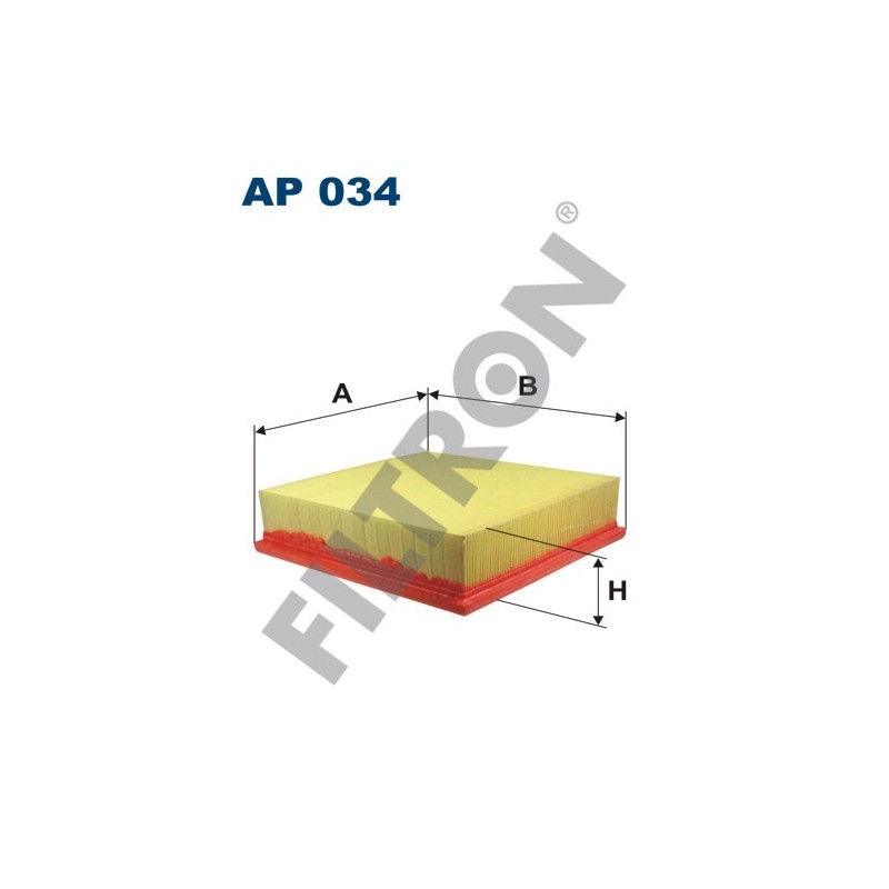 Filtro de Aire Filtron AP034 Mercedes 190, 250, E (W/R/C/S124)