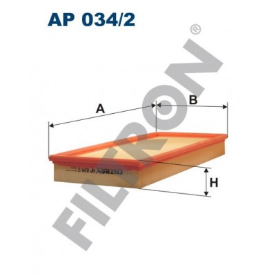 Filtro de Aire Filtron AP034/2 Mercedes A (W169), B (W245)