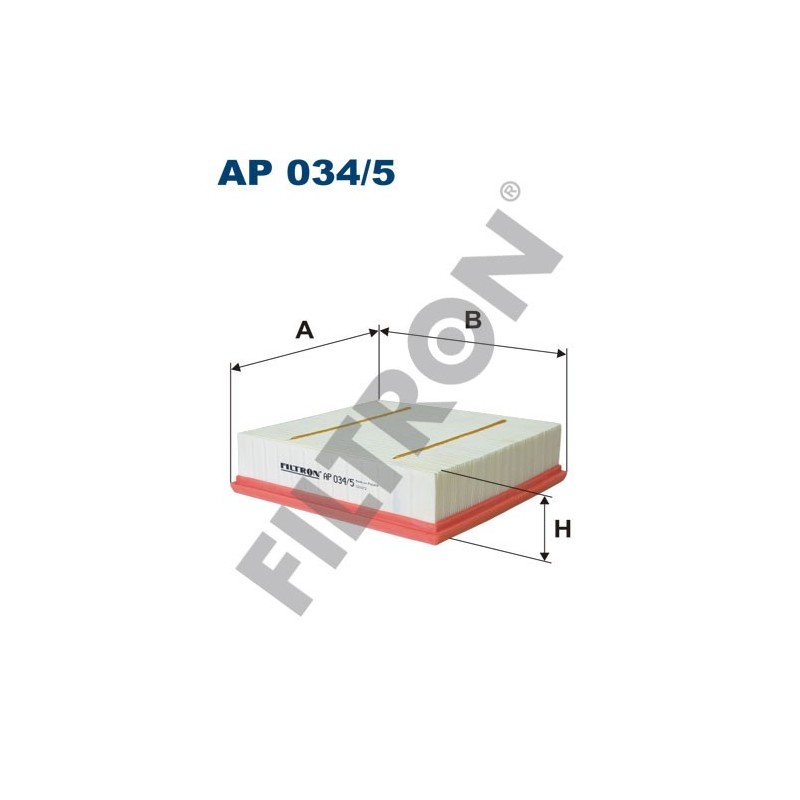 Filtro de Aire Filtron AP034/5 Infiniti Q30/QX30, Mercedes-Benz A (W176), B (W246), CLA (C117), GLA (X156)