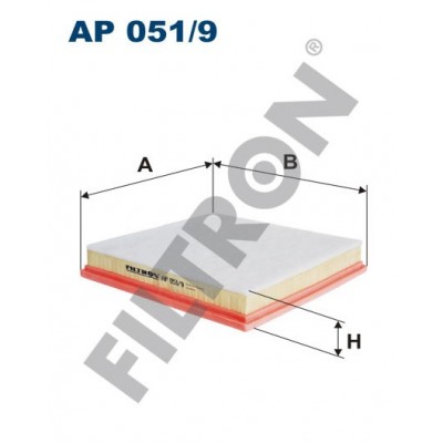 Filtro de Aire Filtron AP051/9 Chevrolet Cruze, Opel Astra J