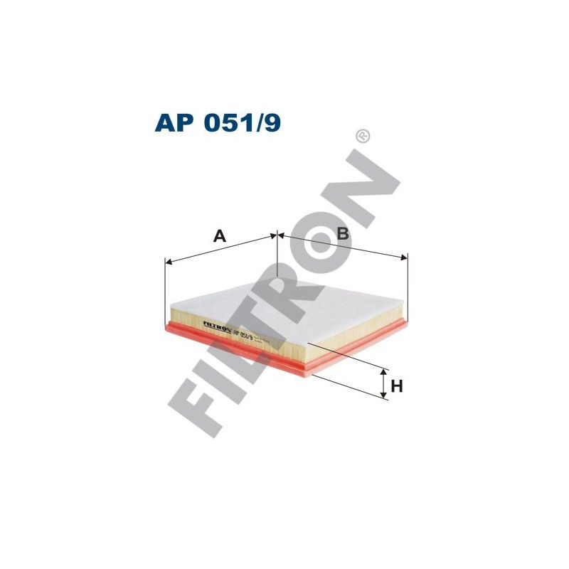 Filtro de Aire Filtron AP051/9 Chevrolet Cruze, Opel Astra J