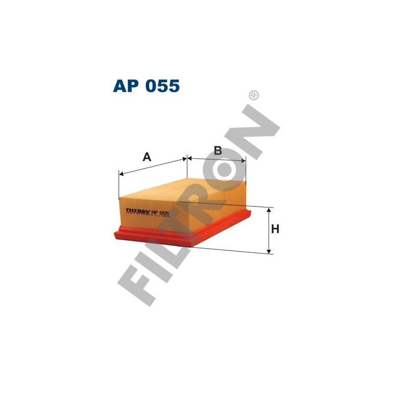 Filtro de Aire Filtron AP055 Deutz AG 208, Jenbacher Werke Komp. A, Opel Ascona B, Manta B, Rekord E, Vauxhall Carlton