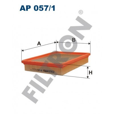 Filtro de Aire Filtron AP057/1 Cadillac Seville, Chevrolet Lumina, Monte Carlo, Trans Sport, Opel Sintra, Vauxhall Sintra