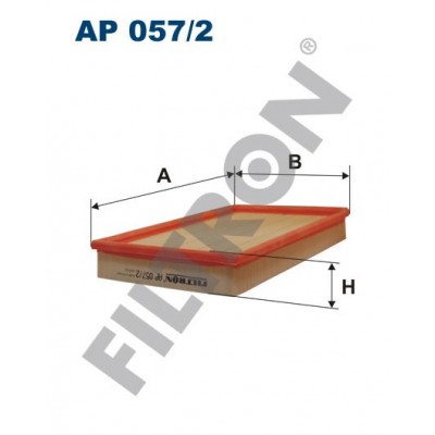 Filtro de Aire Filtron AP057/2 Opel Calibra, Vectra A, Saab 900