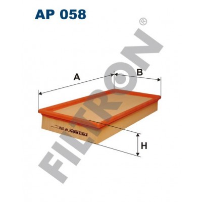 Filtro de Aire Filtron AP058 Citroën Xantia, XM, Peugeot 605