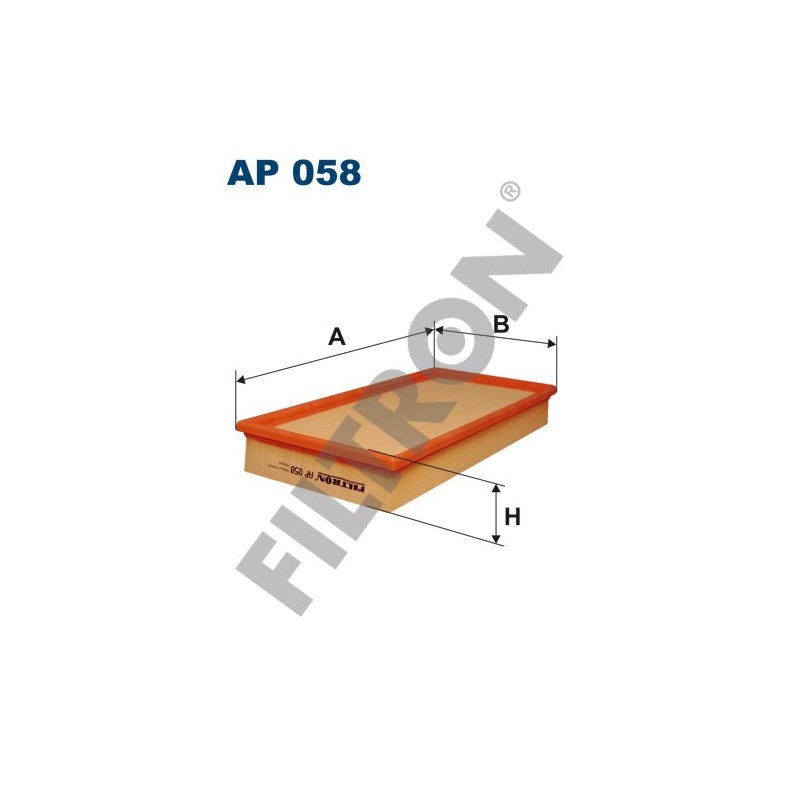 Filtro de Aire Filtron AP058 Citroën Xantia, XM, Peugeot 605