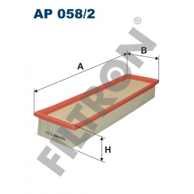 Filtro de Aire Filtron AP058/2 Citroën C4, Peugeot 206/206 SW, 206+, 307/307 SW