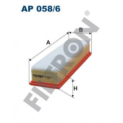 Filtro de Aire Filtron AP058/6 Citroën C4, Peugeot 206/206 SW, 307/307 SW