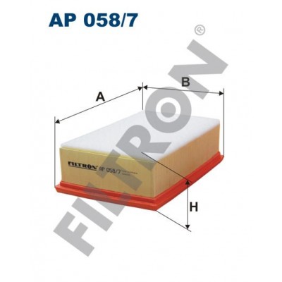 Filtro de Aire Filtron AP058/7 Citroën C4, C4 Picasso, DS4, Peugeot 3008, 307/307 SW, 308, 5008, RCZ